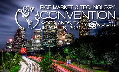Rice Market & Technology Convention Returns to Texas, July 6-8, 2021