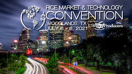 Rice Market & Technology Convention Returns to Texas, July 6-8, 2021