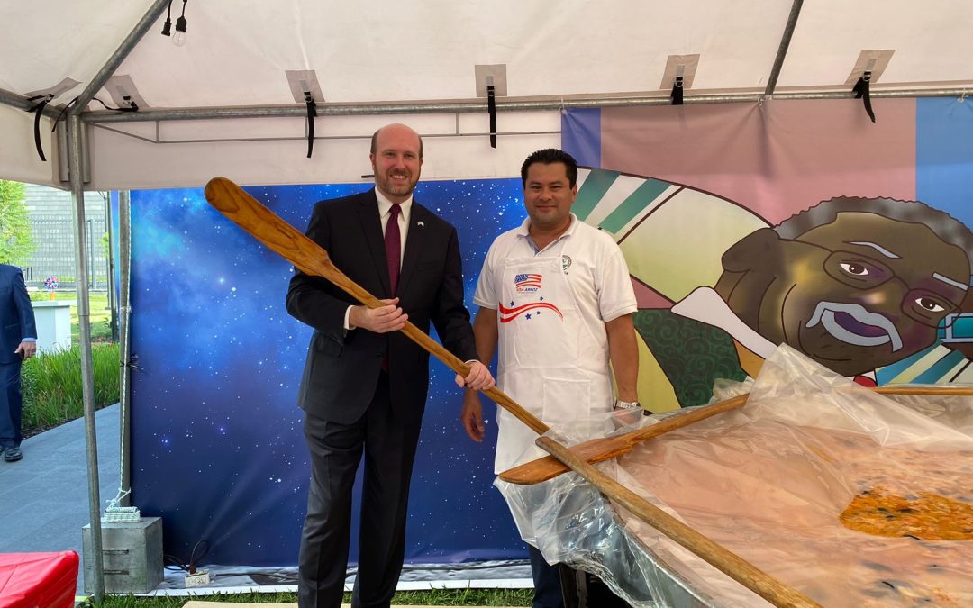 Fourth of July at the US Embassy in Guatemala!