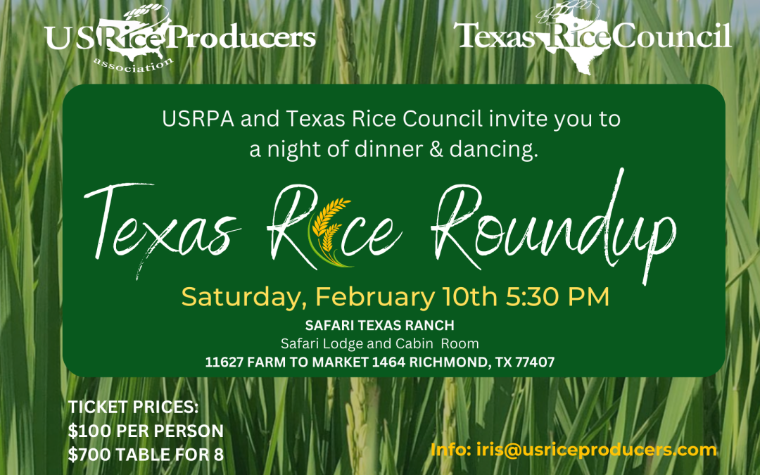 Texas Rice Roundup