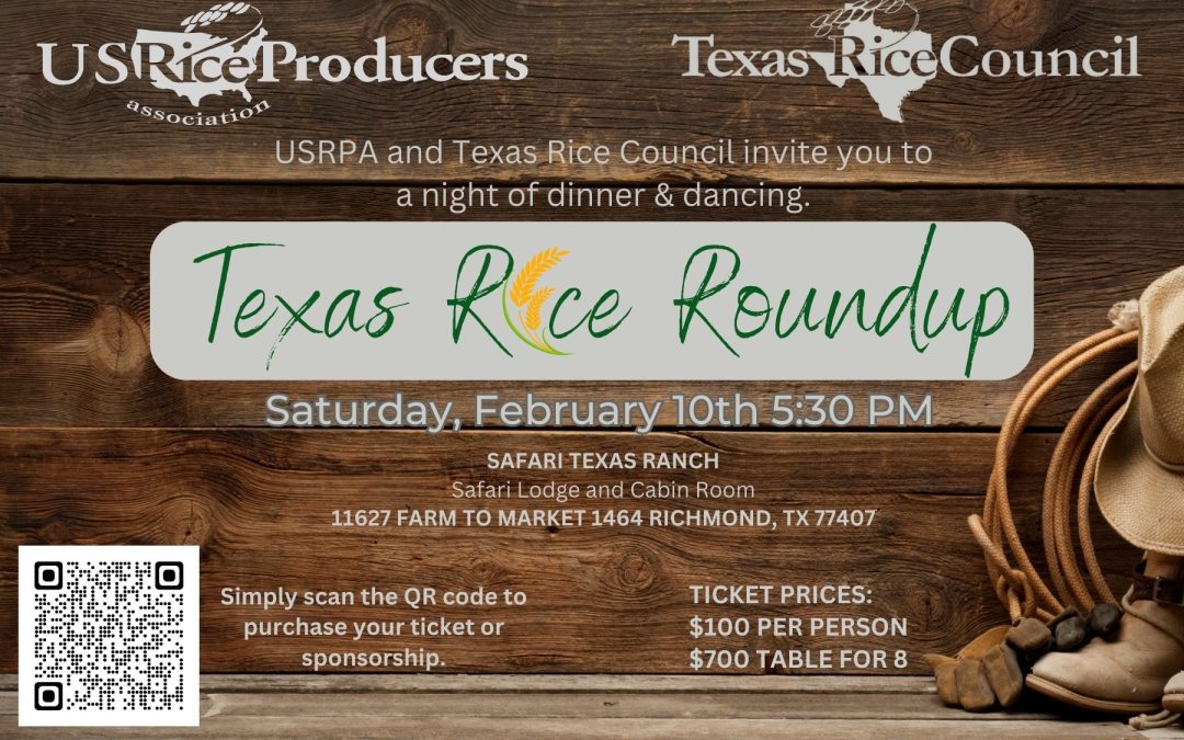 Reserve Your Stay for the Texas Rice Roundup